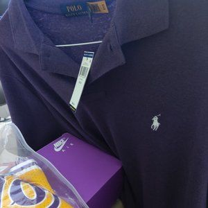 Combo Pack - Nike Air Max 90; Kobe Bryant Laker jus don shorts; Polo Shirt